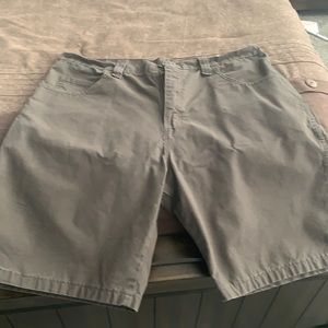 Olive green men’s shorts
